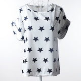 2018 Batwing Sleeve Women Blouses Clothing Casual Chiffon Shirt Blusas Tops Heart Animal Stripe Leopard Print Pattern