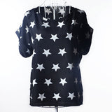 2018 Batwing Sleeve Women Blouses Clothing Casual Chiffon Shirt Blusas Tops Heart Animal Stripe Leopard Print Pattern