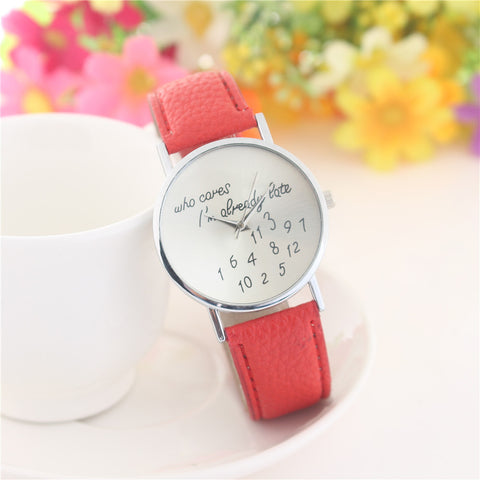 Women Watch Quartz Wristwatch Lady Watch Relogio Feminino