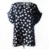 lollas 2018 New Cute Multicolor Chiffon Blouse Print O-neck Short Sleeve Shirt For Women S-XL
